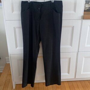JACOB classic fitted black straight leg pants Size 8